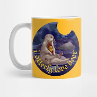 i otterly love beer Mug